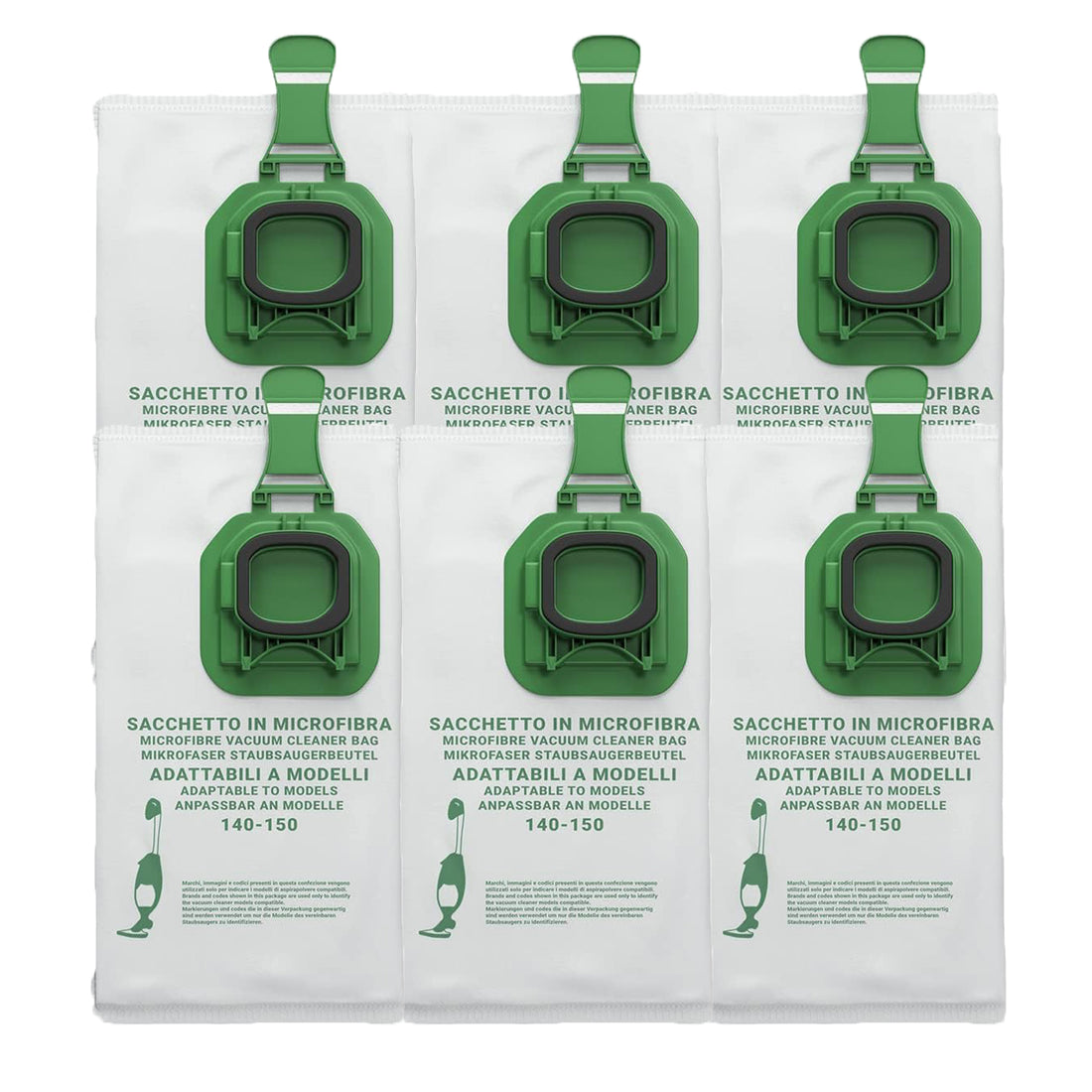 ASPIRAPOLVERE VORWERK FOLLETTO vk 150 ASSEMBLATO rigenerato CON HD50 COMPATIBILE + TUBO E BOCCHETTE